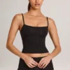 Ailany Modal Scoop-Neck Tank Top in Black