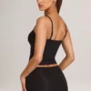 Ailany Modal Scoop-Neck Tank Top in Black