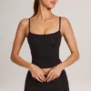 Ailany Modal Scoop-Neck Tank Top in Black