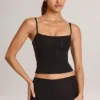 Ailany Modal Scoop-Neck Tank Top in Black