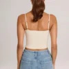 Ailany Modal Scoop-Neck Tank Top in Ivory