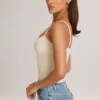 Ailany Modal Scoop-Neck Tank Top in Ivory