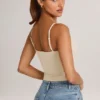Ailany Modal Scoop-Neck Tank Top in Ivory