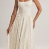 Aireen Modal A-Line Midaxi Dress in Floral Print