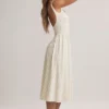 Aireen Modal A-Line Midaxi Dress in Floral Print