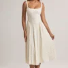 Aireen Modal A-Line Midaxi Dress in Floral Print