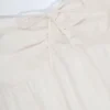 Alma Tie-Front Strapless Cotton-Poplin Crop Top in White