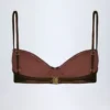 Aluna Underwired Bikini Top in Bronze