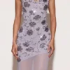 Amarelle Embellished Sweetheart-Neck Backless Gown in Lilac