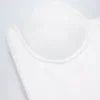 Araminta Lace-Up Corset Top in White