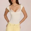 Arlen Modal Bodysuit in Ivory