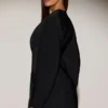 Azelie Single-Breasted Blazer Mini Dress in Black
