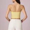 Beata High-Waist A-Line Shorts in Ecru Wash