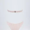 Biarritz Cut-Out Halterneck Swimsuit in Mauve