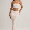 Blake Modal Mid-Rise Maxi Skirt in Stripe Print
