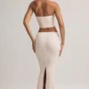 Blake Modal Mid-Rise Maxi Skirt in Stripe Print