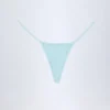 Bosa Broderie Anglaise Drawstring Bikini Bottoms in Powder Blue