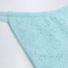 Bosa Broderie Anglaise Drawstring Bikini Bottoms in Powder Blue