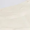 Brushed Jersey Crossover Mini Skort in Ivory Marl
