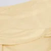 Brushed Jersey Crossover Mini Skort in Lemon Marl