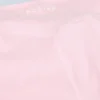 Brushed Jersey Ruched Flared Trousers in Pale Pink Marl