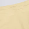 Brushed Jersey Ruched Mid-Rise Leggings in Lemon Marl