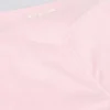 Brushed Jersey Ruched Mid-Rise Leggings in Pale Pink Marl