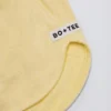Button-Detail Mid-Rise Shorts in Lemon