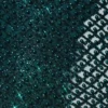 Callie Embellished Bubble Hem Mini Dress in Teal Green