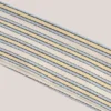 Candy Modal Ribbed Headband in Blue & Yellow Stripe