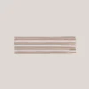 Candy Modal Ribbed Headband in Pink & Yellow Stripe
