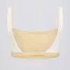 Contrast Sports Bra in Lemon Marl