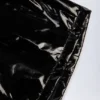 Coratina Vinyl Corset Mini Dress in Black