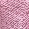 Cosette Embellished Asymmetric Scarf-Detail Top in Pink