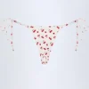 Cove Side-Tie Cheeky Bikini Bottoms in Cherry Print Cove Side-Tie Cheeky Bikini Bottoms in Cherry Print