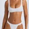 Cruz Cheeky Bikini Bottoms in White
