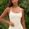 Cut-Out Bodysuit in Cream