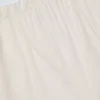 Dalila Wide-Leg Cotton-Poplin Trousers in White