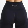 Define Luxe High-Waist Biker Shorts in Black