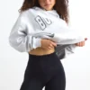 Define Luxe High-Waist Biker Shorts in Black