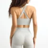 Define Luxe High-Waist Biker Shorts in Fog