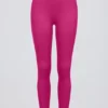 Define Luxe High-Waist Leggings in Berry