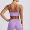 Define Luxe Mini Shorts in Lilac