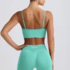 Define Luxe Mini Shorts in Mint