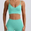 Define Luxe Mini Shorts in Mint