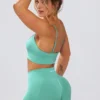 Define Luxe Mini Shorts in Mint