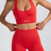 Define Luxe Mini Shorts in Poppy Red