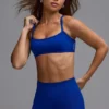 Define Luxe Multiway Open-Back Sports Bra in Royal Blue