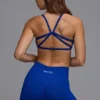 Define Luxe Multiway Open-Back Sports Bra in Royal Blue