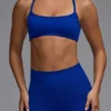Define Luxe Multiway Open-Back Sports Bra in Royal Blue